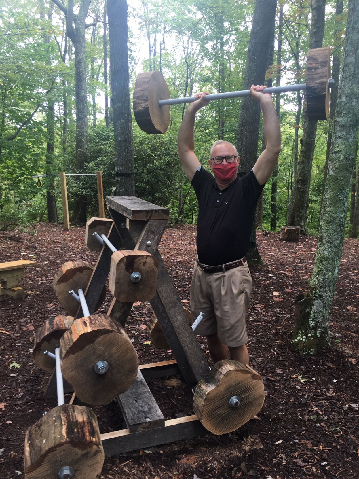 “The Bootlegger’s Outdoor Gym is 100 proof,” said Jeff East.